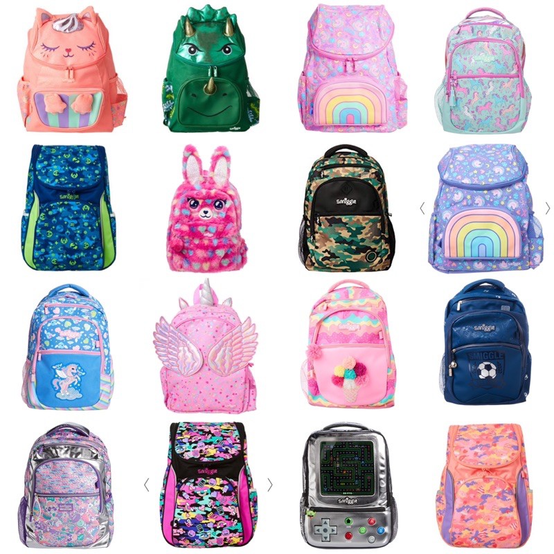 Authentic Smiggle backpack Shopee Malaysia