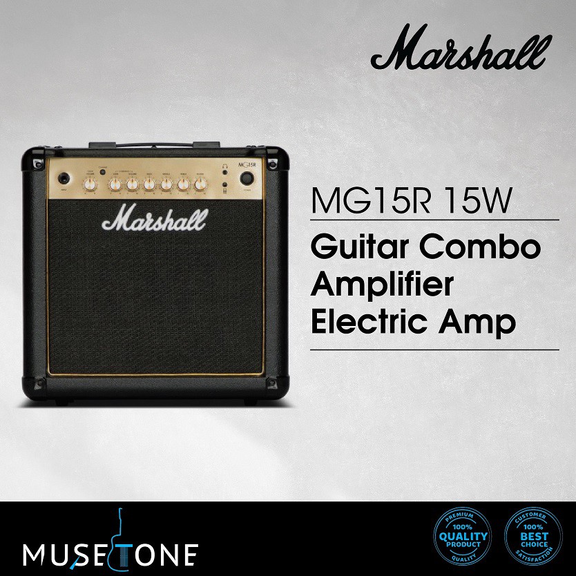  Marshall Amplifier Speaker (MG15GR) : Musical Instruments