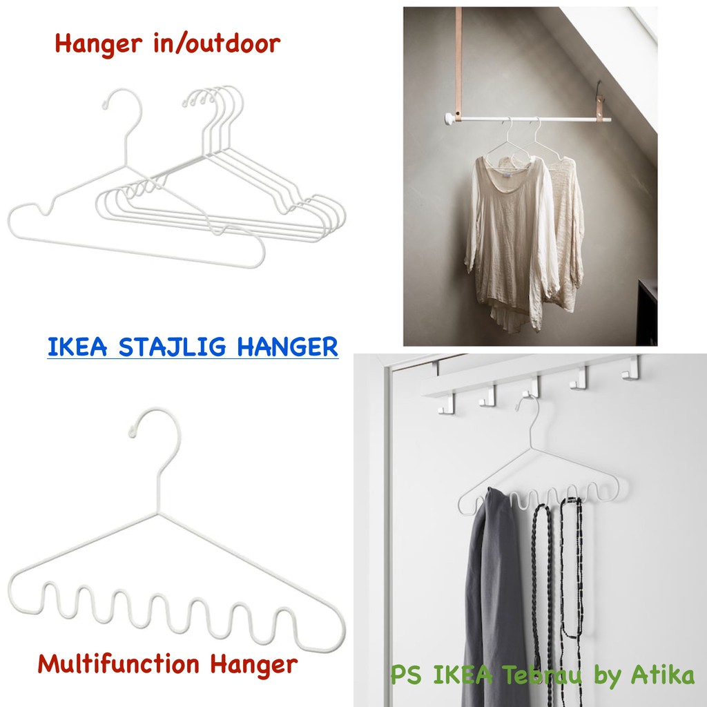 STAJLIG Hanger, indoor/outdoor, white - IKEA