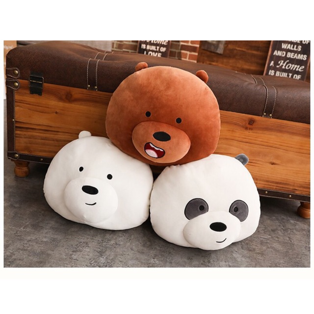 We bare bears hot sale hand warmer pillow