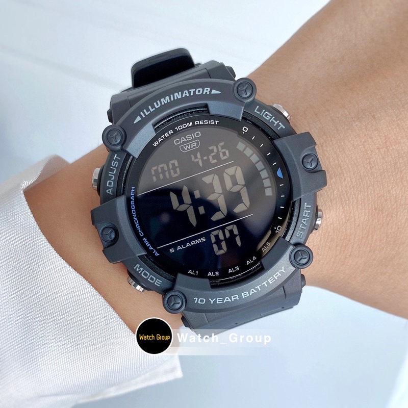 CASIO Big Size Sport Watch AE 1500WH 8B AE 1500WH 8 AE 1500