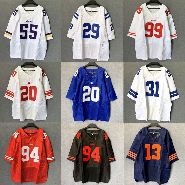 Jersey t shirts clearance nfl