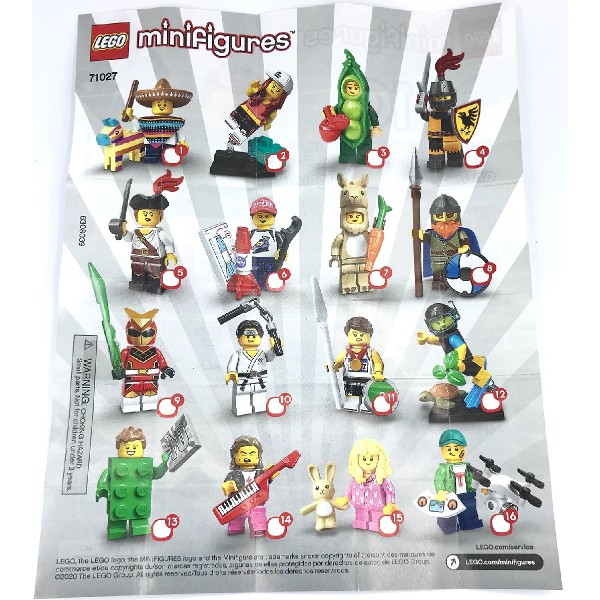 SEALED LEGO SERIES 20 VIKING MINIFIG SET cmf 71027 minifigure castle knight  new