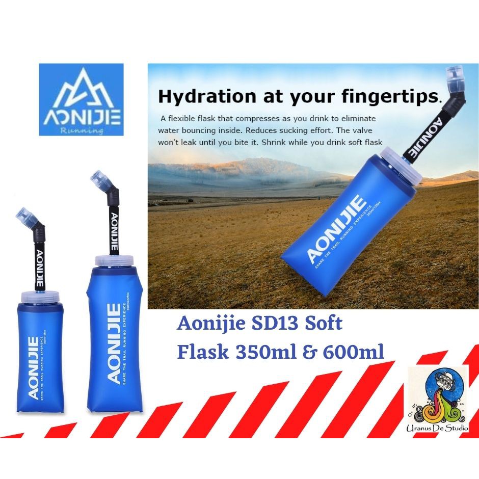 AONIJIE SD13 350ml 600ml Folding Collapsible Soft Flask Water Bottle –  AONIJIE Official Store