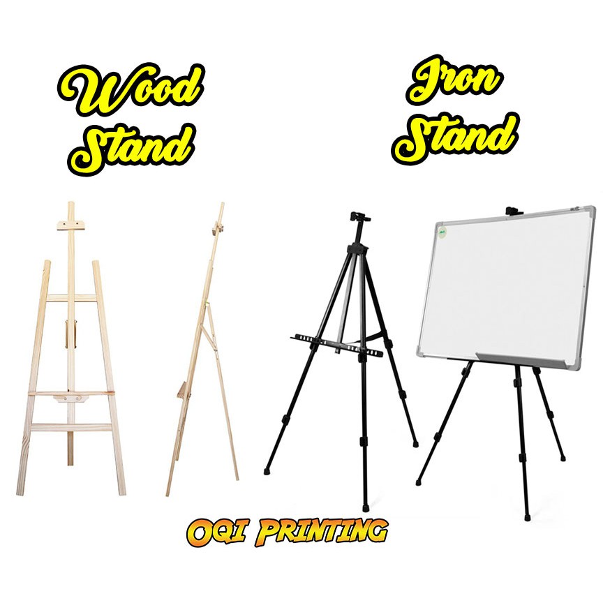 Heavy Duty 'Big' 160CM Easel, white, picture canvas stand A1 A0 wood easel