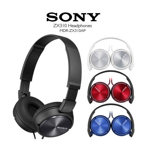 Sony headphones mdr zx310 hot sale