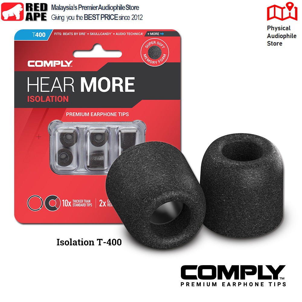 Earbud memory best sale foam tips