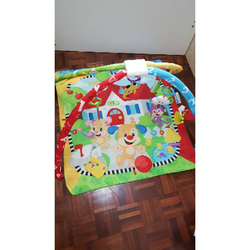 Fisher price puppy n pals best sale learning gym