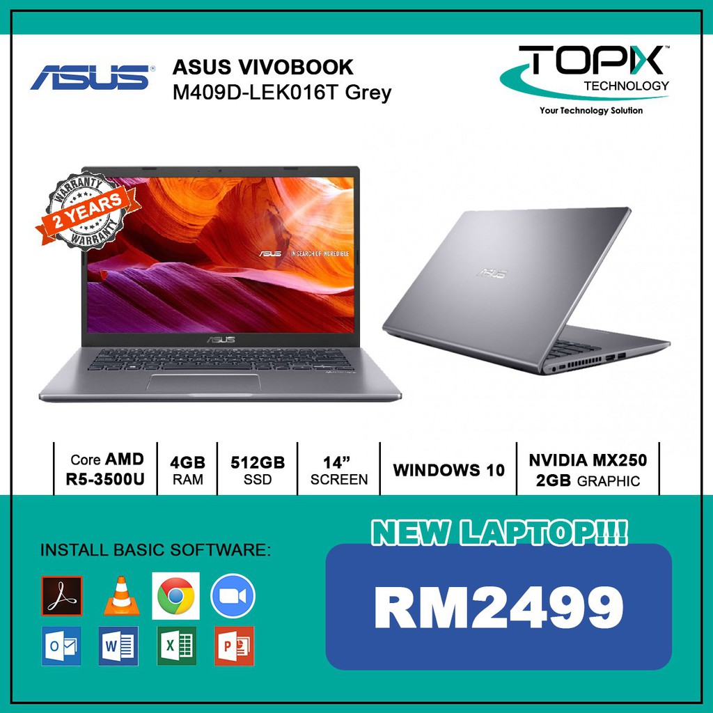 Asus m409d online