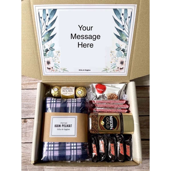 Surprise gift box for sales husband