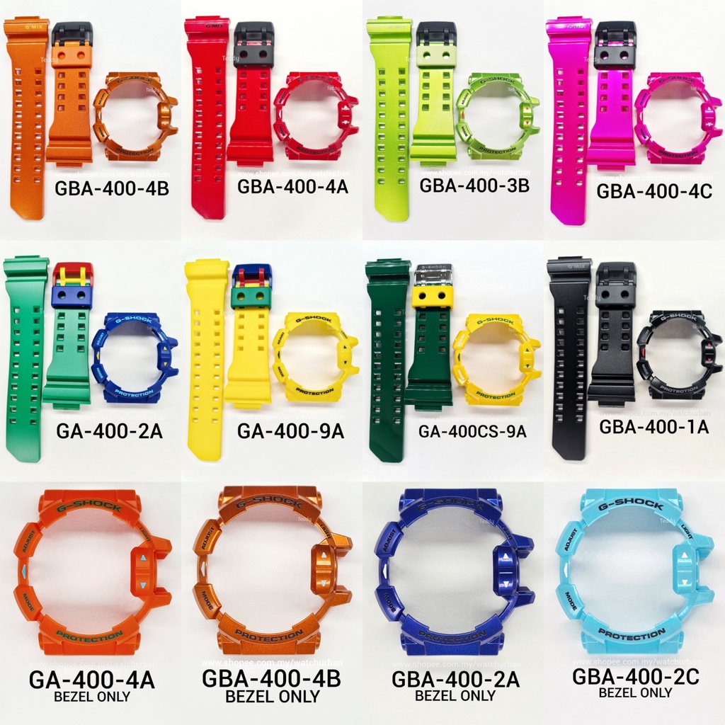 Tali jam g shock cheap ga 400