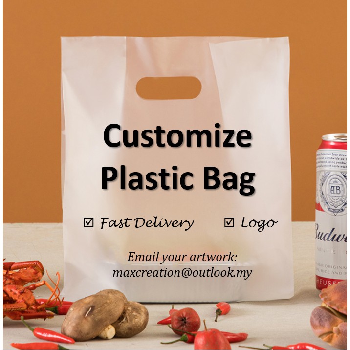 Goodies Bag Plastic Bag Customize Delicious Food Packaging