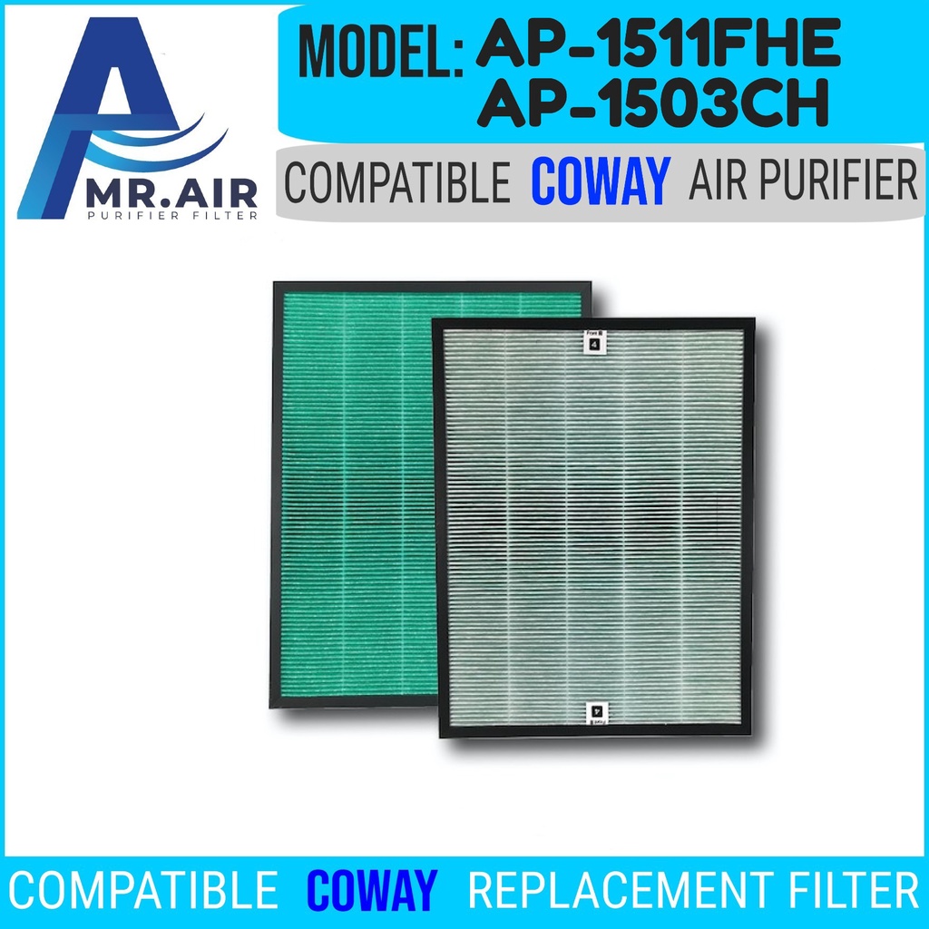 MR.AIR Filter Compatible Coway LOMBOK 1 2 3 HEPA filter with