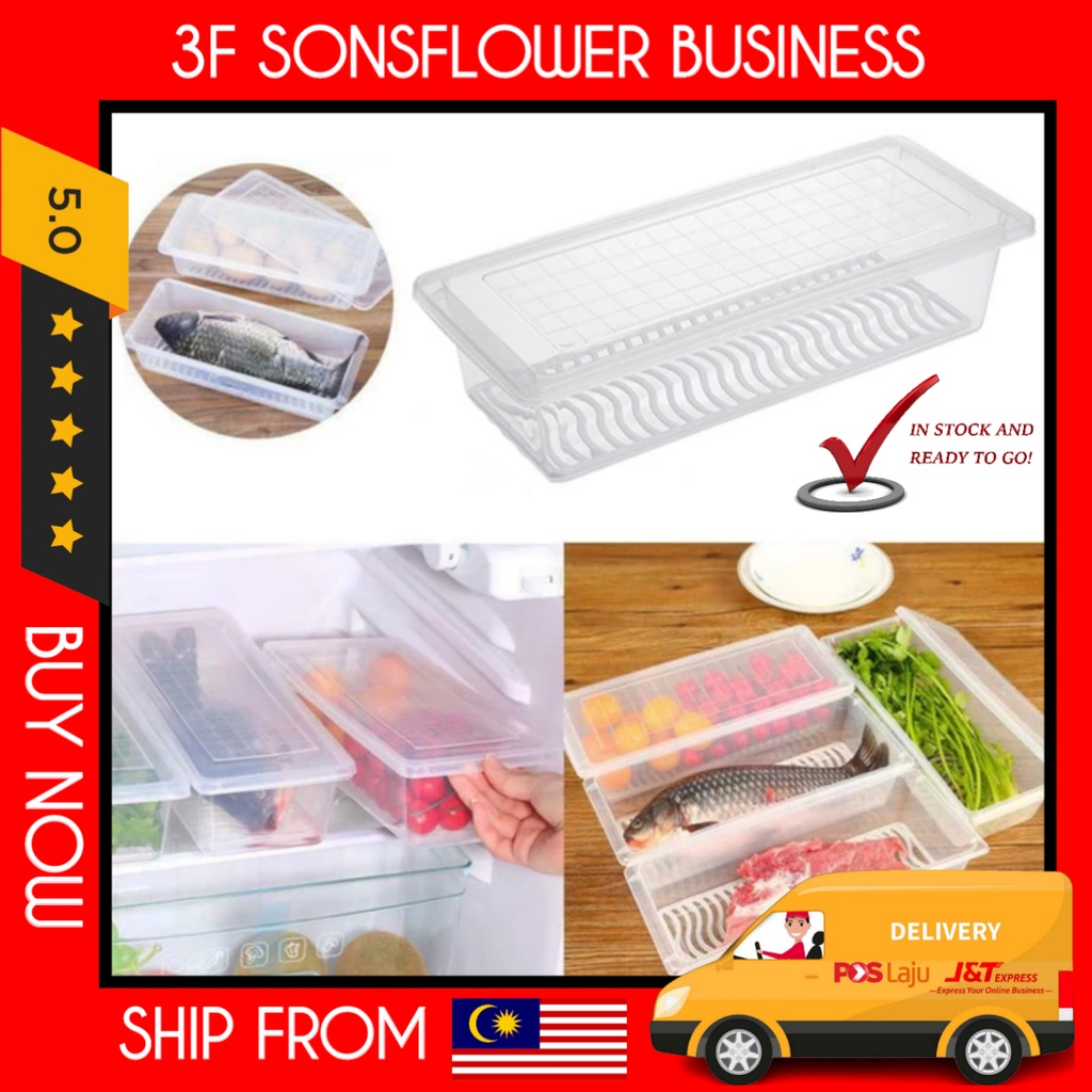 Fish containers with drainage for shipping