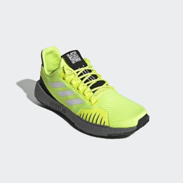 Bright yellow hot sale running shoes