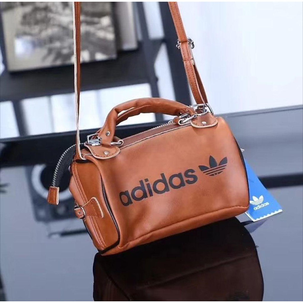 Adidas leather crossbody discount bag