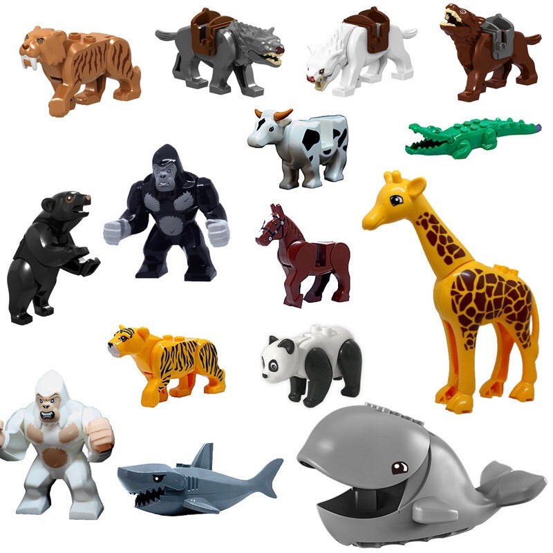 Lego 2024 minifigures animals