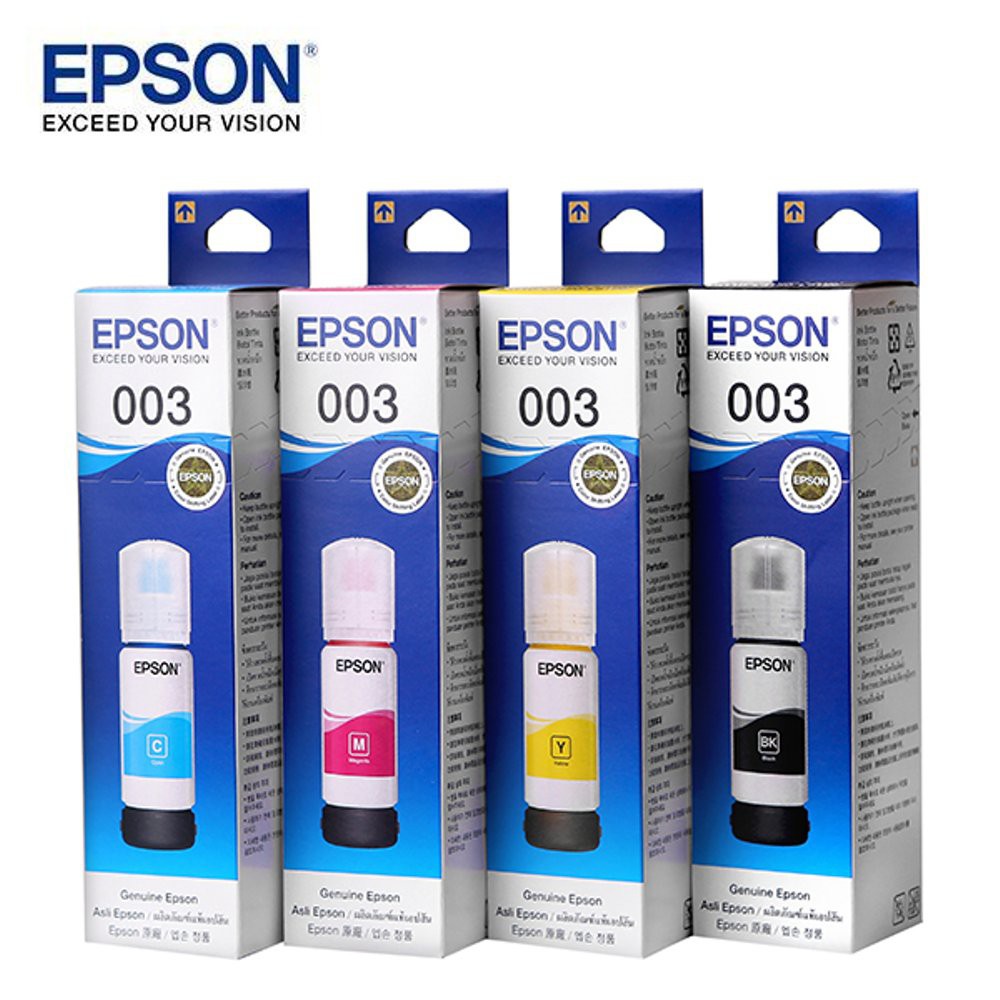 Epson 003 Original Refill Ink BK,C,M,Y - 65ML | Shopee Malaysia