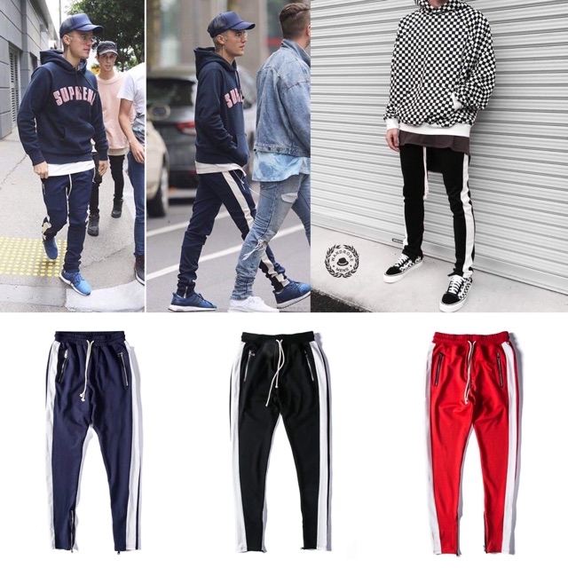 Fog striped sale pants