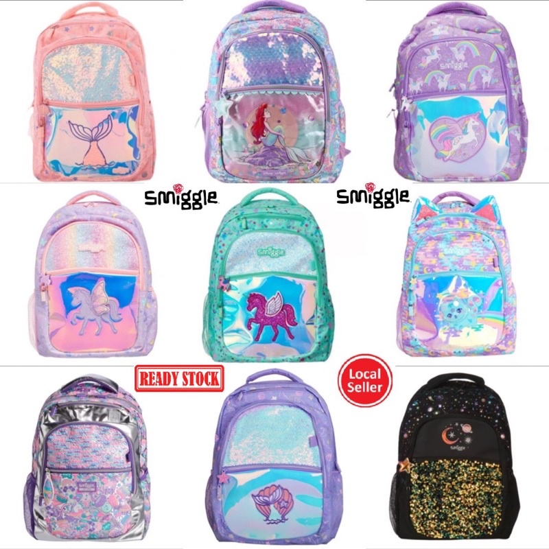 Smiggle backpack hot sale for girl