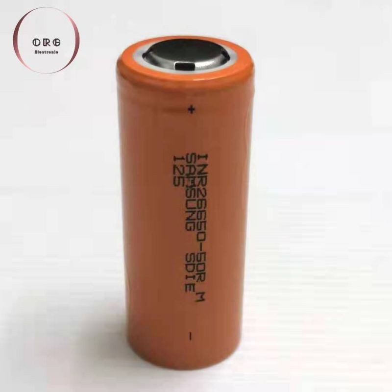 PKCELL Flat Top 26650 3.7V 5000mAh Rechargeable Li-Ion Battery
