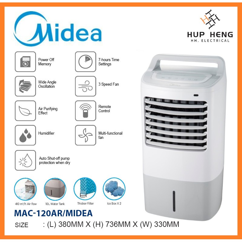 How to use sales midea air cooler