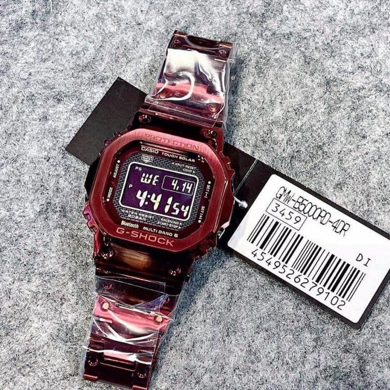 Men S Watches G Shock Type Gmw B5000 Red Stainless Original Bm