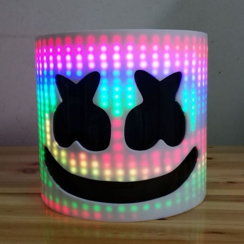 Plastic marshmello hot sale helmet