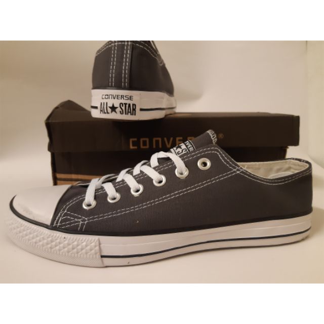 Dark sales gray converse