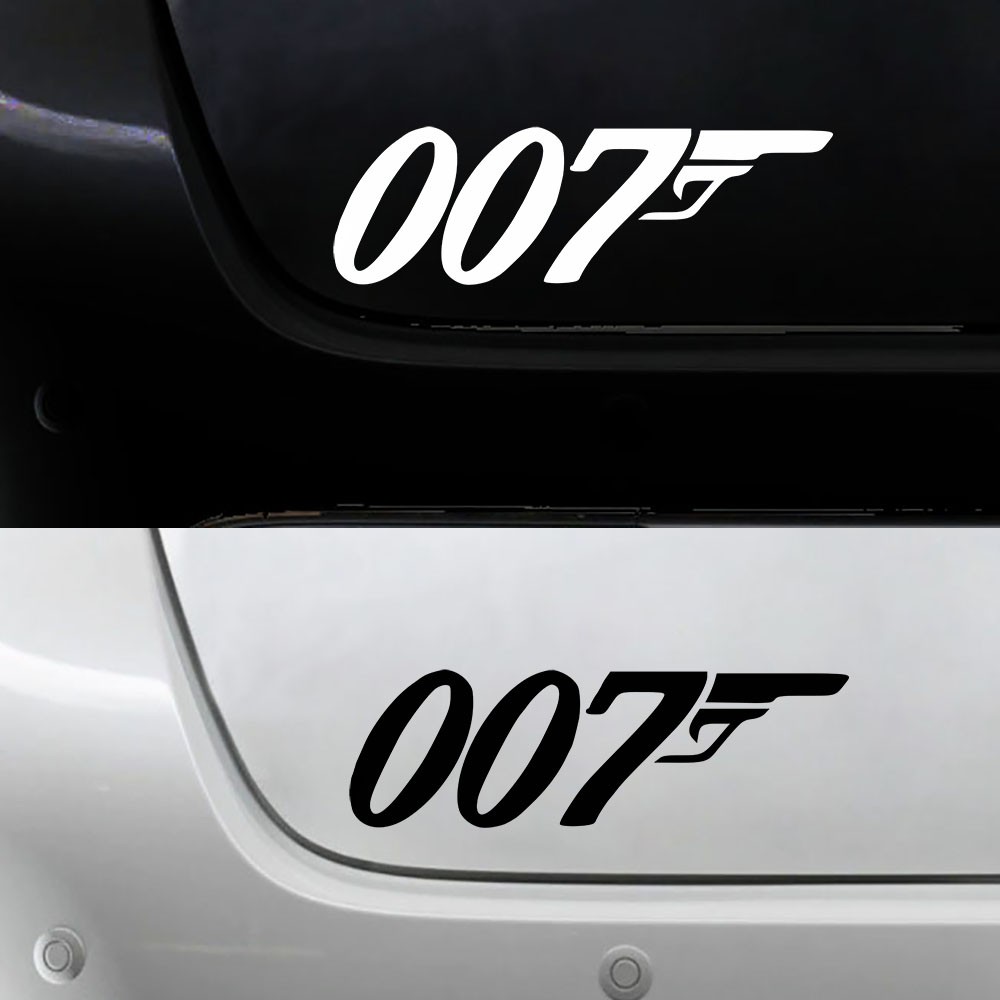 Car Sticker Cutting Vinyl Agent James Bond 007