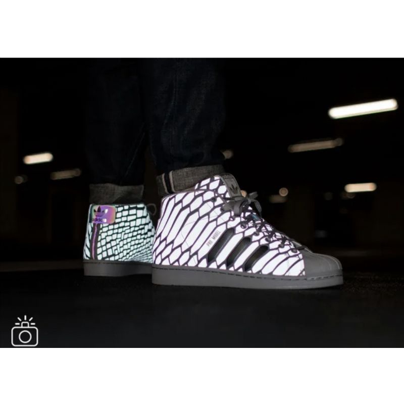 8 uk new Adidas Pro Hi Originals Grey XENO Q16535 | Shopee
