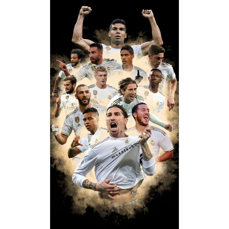 Real Madrid Poster  Real madrid, Madrid, Real