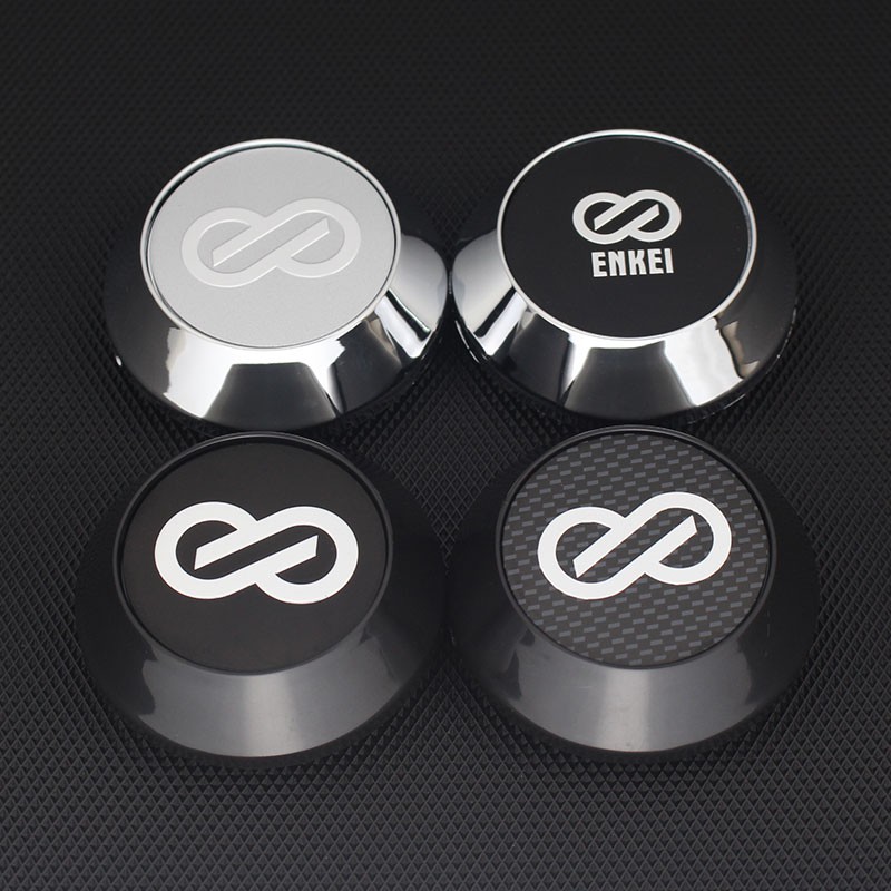 4pcs 60mm/55mm clip vossen emblem sticker wheel center cap car covers caps  on wheels hub cap for rims universal Color: 2