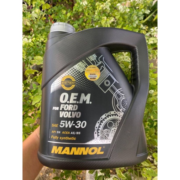 MANNOL O.E.M for Ford Volvo SAE 5W-30 5W30 Engine Oil 7707 Enjin