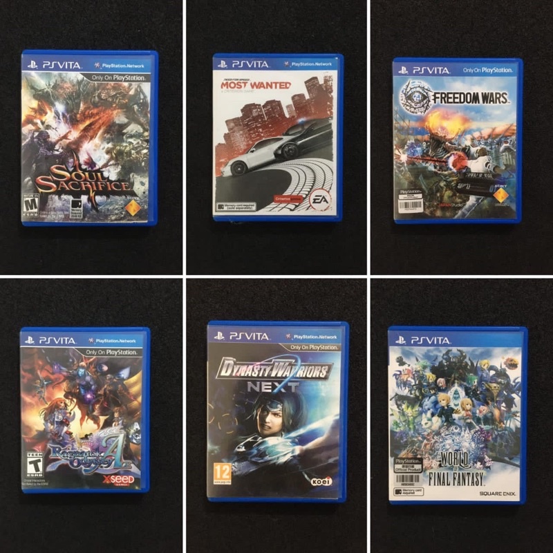 Ps vita all 2024 games list