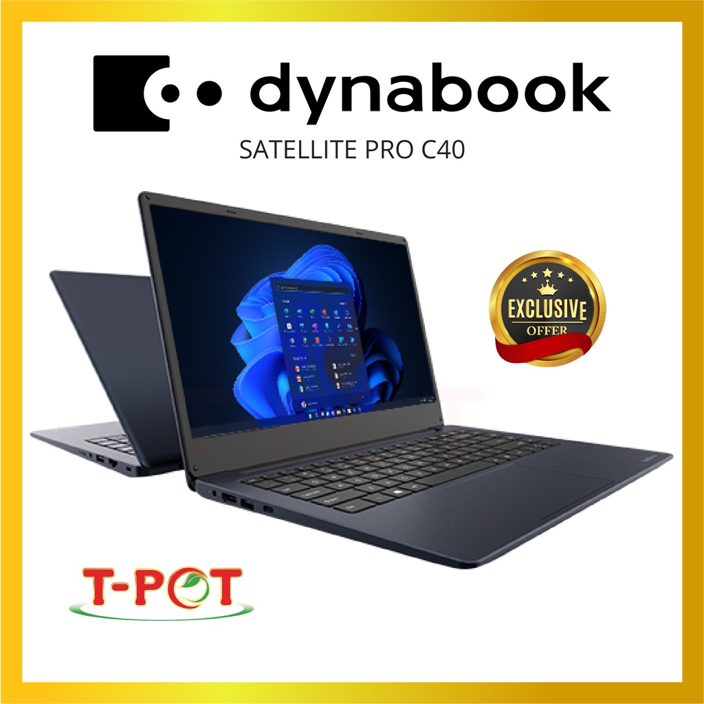 SHARP DYNABOOK Satellite Pro C40 4GB RAM 256GB SSD | Shopee Malaysia