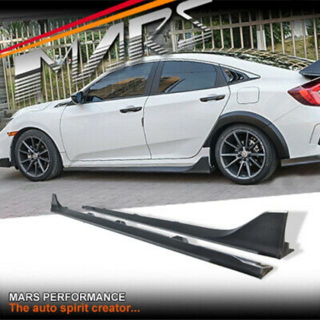 Civic type deals r side skirts