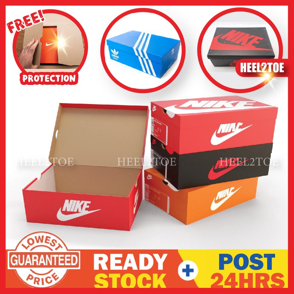 HEEL2TOE NIKE Original Premium Fold Shoes Sneaker Box Cardboard