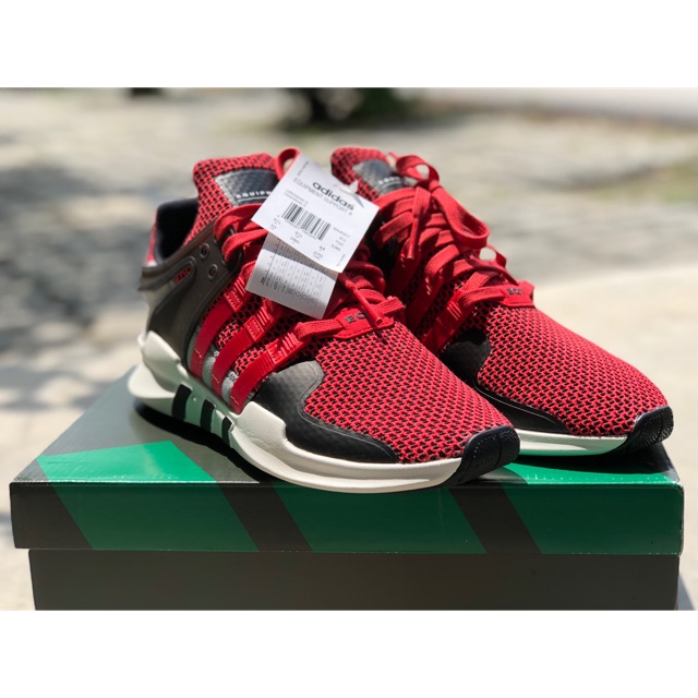 Adidas eqt hotsell support adv red