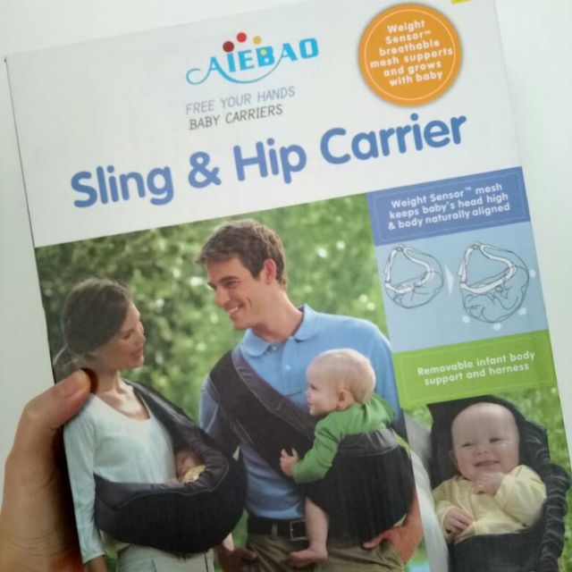 Sling & store hip carrier