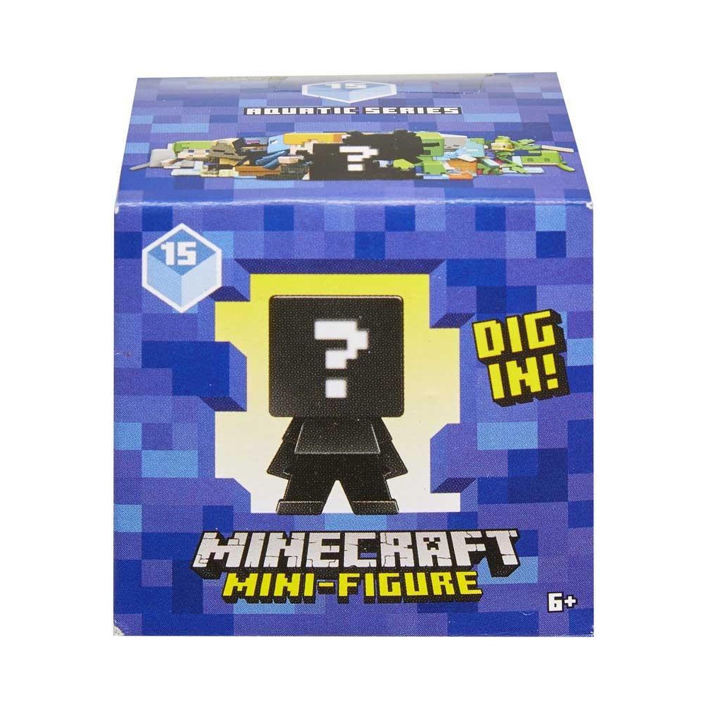 Minecraft Aquatic Series 15 Mystery Mini Blind Box Figure