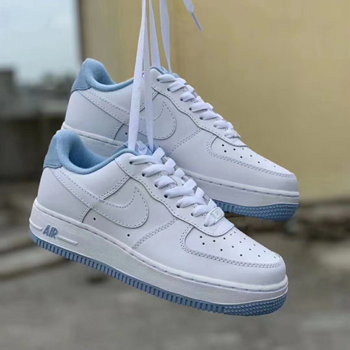 Nike Air Force One AF1 Milk White Baby Blue Women s Shoes