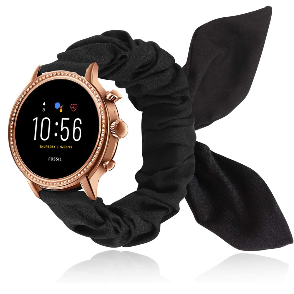 Compatible with Fossil Gen 5 Julianna Band Lamshaw Scrunchies