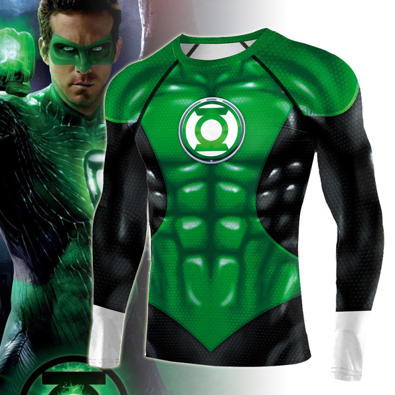 GREEN LANTERN Compression Shirt – ME SUPERHERO