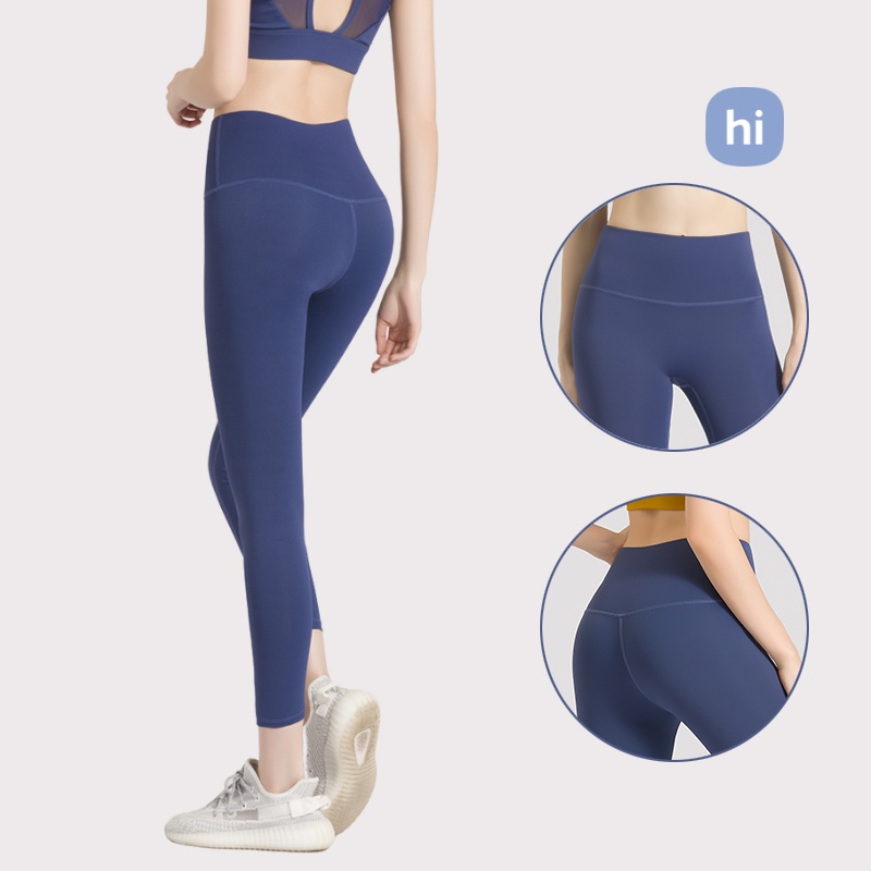 Women's Yoga Leggings High Waist Workout Pants Ladies Solid Mesh Splicing  Breathable Tight Leggings Tummy Control Active Pants : : Clothing  & Accessories