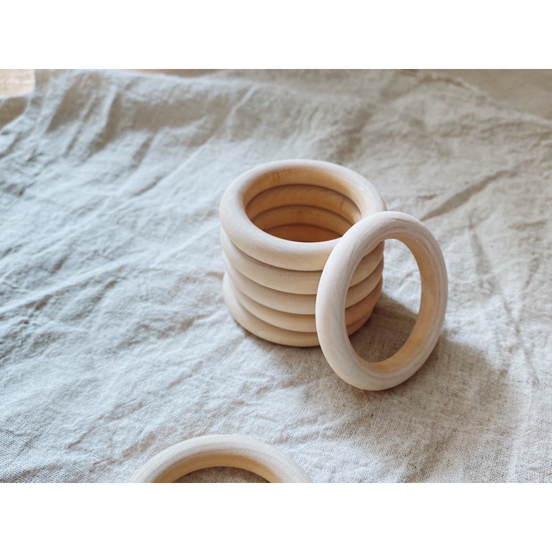 Wooden rings deals craft supplies