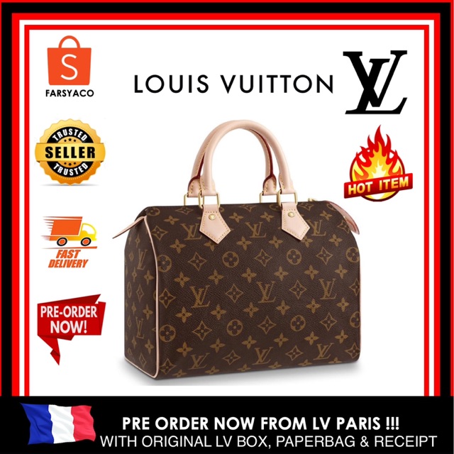 Shop Louis Vuitton SPEEDY Speedy 25 (M41109, N41371, N41365) by