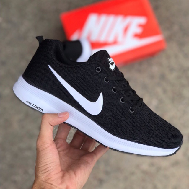 NIKE ZOOM 2021 Black White Shopee Malaysia