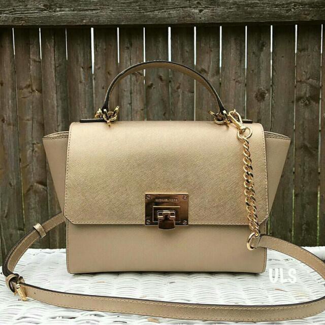 Mk tina shop satchel