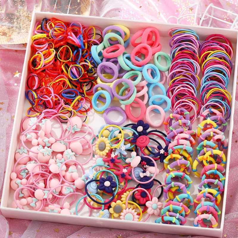 1000pcs Mini rubber bands hair ties kids, Women's Fashion, Watches &  Accessories, Hair Accessories on Carousell